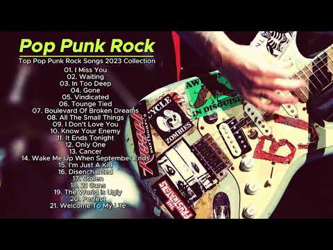 Pop Punk Songs Playlist 90s 2000s - Blink 182, Green Day, Amber Pacific, Sum 41, MCR, Simple Plan