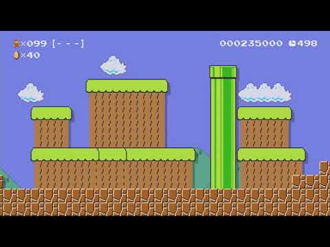 UNBEATABLE ENUNCIATION ~ Normal 100 Mario Challenge - Super Mario Maker - No Commentary 1bq