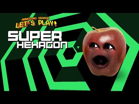 Midget Apple Plays - SUPER HEXAGON! (RAGEQUIT)