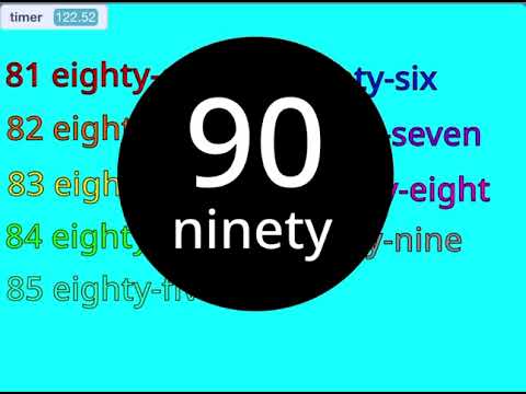 The Big Numbers Song