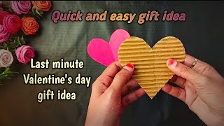 DIY-Quick & easy low cost valentine's day gift idea for GF|BF|Husband|Wife | Siya Handicrafts