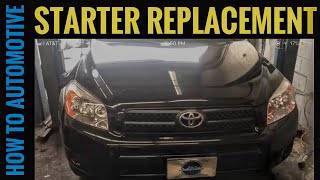 How To Replace The Starter On A Toyota RAV4