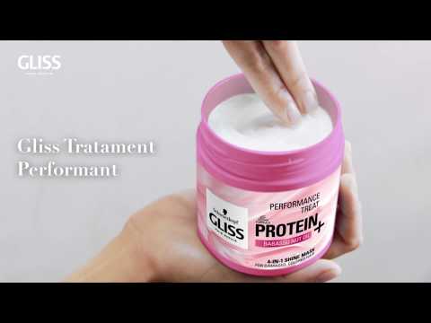 Masca de păr 4-in-1 de la Gliss