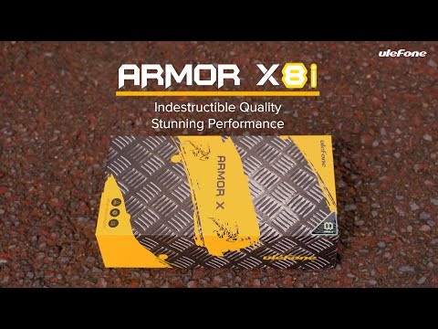 Ulefone Armor X8i Rugged Phone Unboxing video