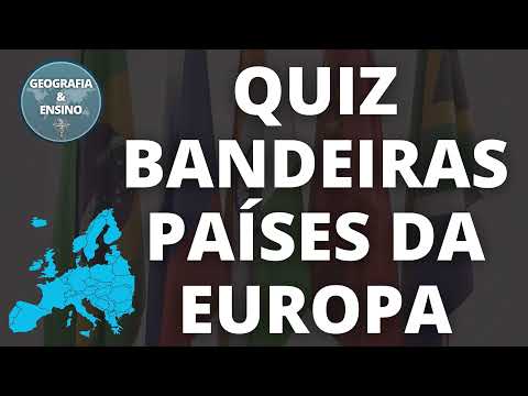 QUIZ BANDEIRAS PAÍSES DA EUROPA