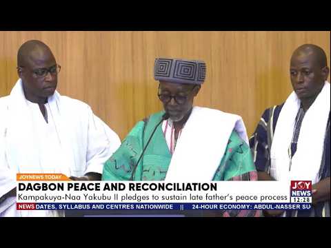 Dagbon Peace & Reconciliation: Kampakuya-Naa Yakubu II pledges to sustain father's peace process