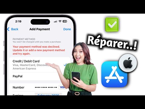 Comment réparer votre mode de paiement refusé App Store | iOS 2026