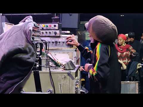 Jah Shaka playing 'When Shaka Come', Acklam Road, 22.11.19
