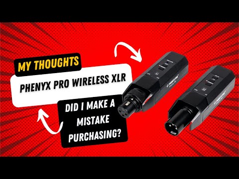 Phenyx Pro PTU X wireless transmitter, DID I MAKE A MISTAKE!?