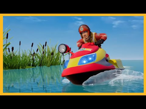 Il pompiere Sam corre sull'acqua in una nuova missione di salvataggio! 🔥