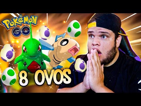 TENTEI 8 OVOS NO MESMO DIA - POKEMON GO ‹ EduKof Games ›