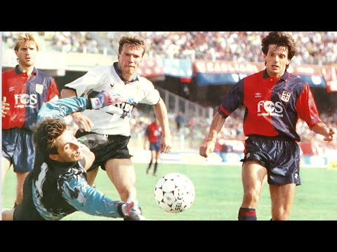 Cagliari-Inter 0:3, 1990/91 - highlights (tripletta di Jürgen Klinsmann)