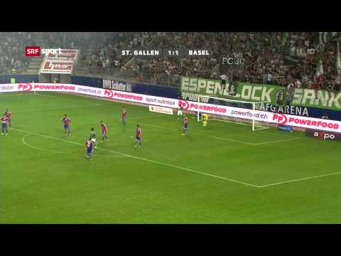 2013/12: 4. Runde - FC St Gallen vs FC Basel 1:1 (0:0)