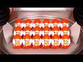 24 Kinder Joy Turned Into Ice Cream Rolls ASMR