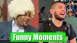 Khabib & DC FUNNIEST Moments Ever 😂