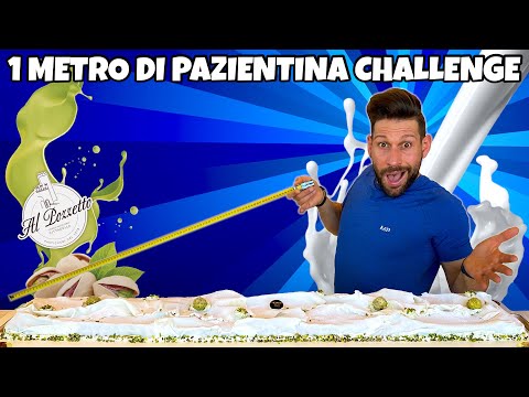 1 METRO di torta PAZIENTINA AL PISTACCHIO CHALLENGE (3.3KG - 14000 Calorie) - MAN VS FOOD