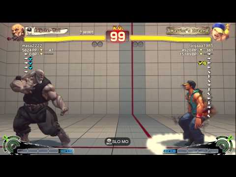 Taiga (Yun) vs Katakana De Aoki (Gouken) - AE 2012 Matches *720p*