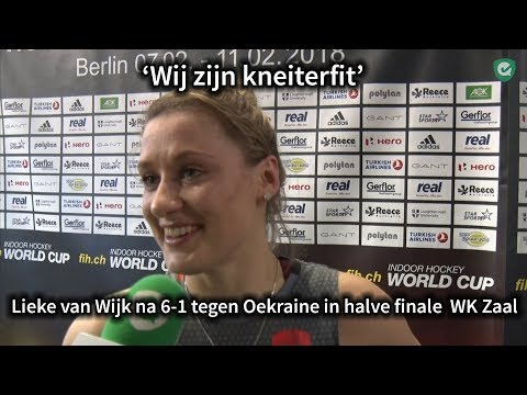 Van Wijk: 'Twee wedstrijden na elkaar? Wij zijn dubbeltrainingen gewend'