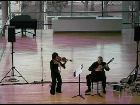 David Smooke 'Dance Music' played by Duo Vita (John Oliver, guitar; Lynn Kuo, violin)