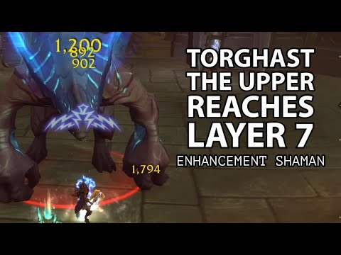 The Upper Reaches Layer 7 - Torghast - Enhancement Shaman Full Run Gameplay