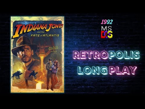Indiana Jones and the Fate of Atlantis (1992) - PC - LongPlay