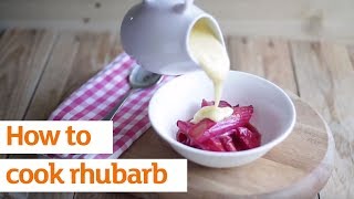 How to cook rhubarb | Recipe | Sainsbury