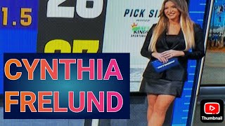 Cynthia Frelund Legs But NFL Network Analyst Gives Great NFL Playoffs Info | Cynthia Frelund Legs