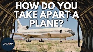 The Machines That Are Designed To Demolish A Plane | Wrecking Plan | Machina