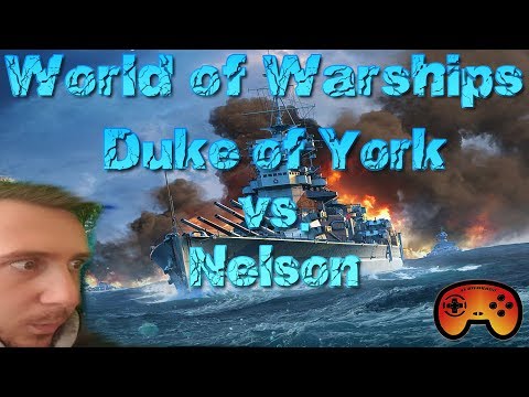 Duke of York vs. Nelson #1252 in World of Warships Deutsch / Gameplay