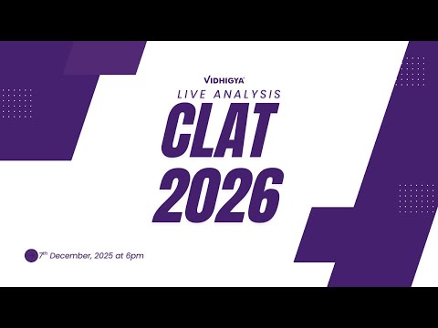 CLAT PG 2026 Question Paper LIVE Analysis | Answer Key and Cut - Off