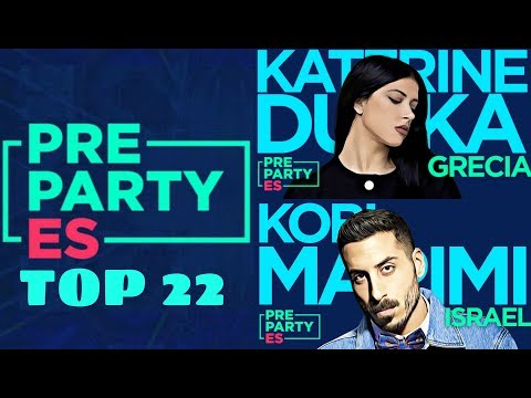 Eurovision 2019 #PrePartyES Madrid | My TOP 22