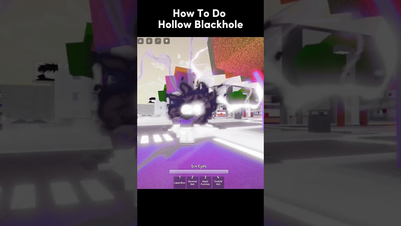How To Do The Blackhole Nuke in Jujutsu Shenanigans #roblox #jujutsushenanigans