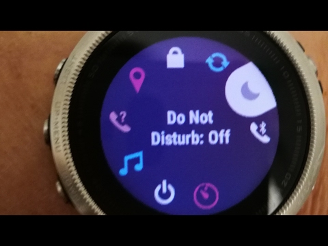 Garmin Fenix 5 5s 5x Quickmenü Anwendungsmenü einrichten