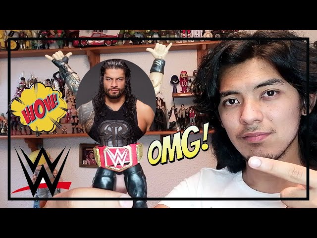 Vídeo relacionado con Mattel WWE Elite Series123 Roman Reigns Figura de acción y Accesorios, Figura de acción Coleccionable de 15,24cm con 25puntos de articulación y Manos Intercambiables, JHT62
