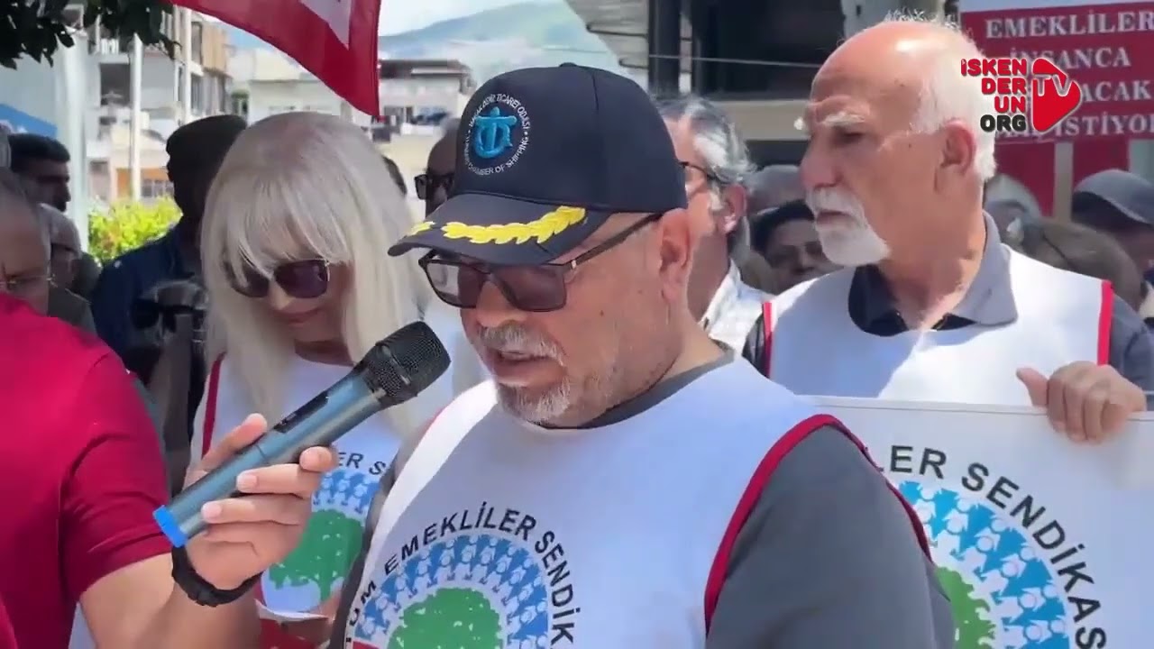 Emeklilerden yoksulluk ve demokrasi tepkisi!