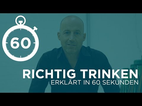 Erklärt in 60 Sekunden | Richtig Trinken beim Sport | Dr. Marc Weitl