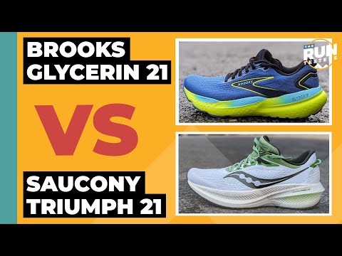Brooks Glycerin 21 Vs Saucony Triumph 21 | Still two of the best cushioned daily shoes out there
