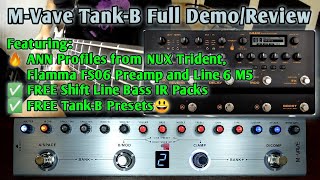 Video thumbnail for M-VAVE TANK-B FULL DEMO REVIEW | How to use M-Vave Tank-B by Ehrosmith TV