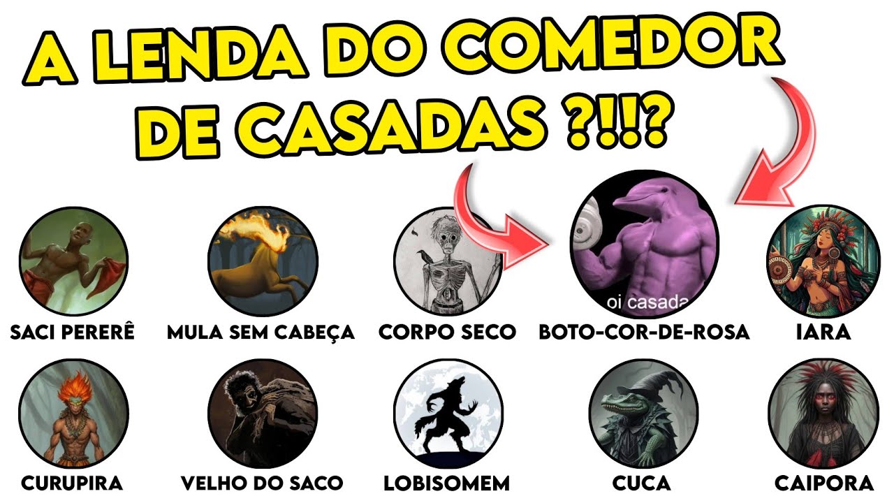 TODOS OS FOLCLORES BRASILEIROS EXPLICADOS EM 13 MINUTOS