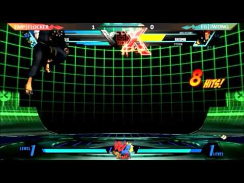 FIRST ATTACK UMVC3 EMP|FLOCKER VS EG|JWONG