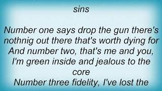 Simple Minds - 7 Deadly Sins Lyrics