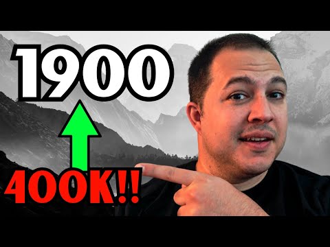LIVE Chess Rating Climb to 1900 AND 400k SUBSCRIBERS!!