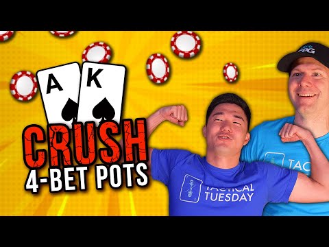When To 4-Bet & How To Play 4-Bet Pots 🚀👀 Tactical Tuesday