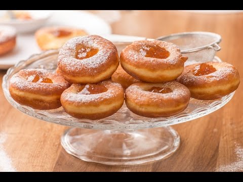 Szalagos farsangi fánk recept