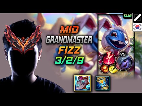 Fizz Mid Build Liandry's Anguish Electrocute - LOL KR GrandMaster Patch 13.18