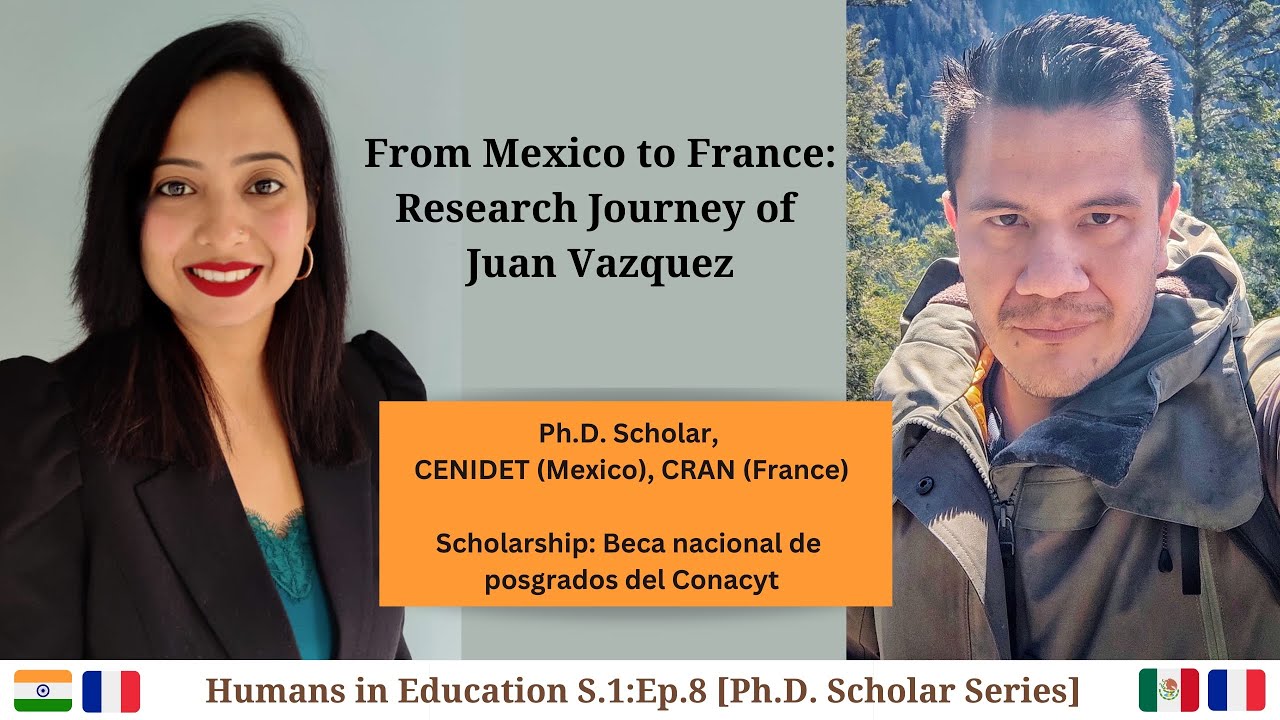 From Mexico to France: Research Journey of Juan Vazquez