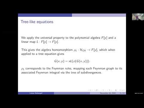 Lukas NABERGALL - Tree-like Equations from the Connes-Kreimer Hopf Algebra...
