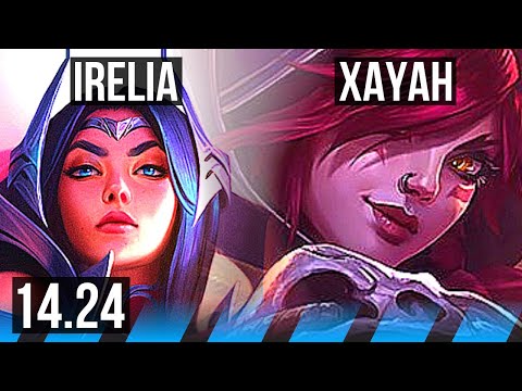 IRELIA vs XAYAH (MID) | Godlike, 12/3/5 | KR Master | 14.24