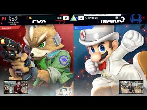 Ascension VII SSBU Top 64 Losers Semis - Felix (Fox/Mii Brawler) vs AR|Prodigy (Mario)