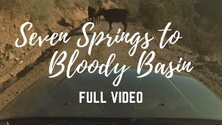 preview picture of video 'Seven Springs Road / Cave Creek Road to Bloody Basin Road (Verde River Sheep Bridge)'